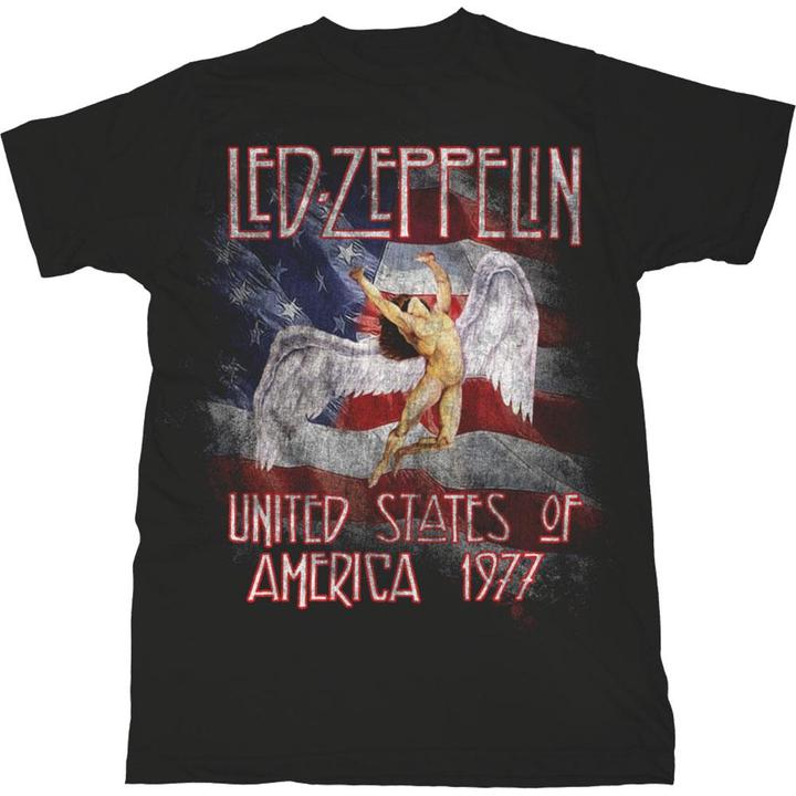 Immagine prodotto Led Zeppelin Maglietta Stelle e Strisce Adulto Unisex (XL)