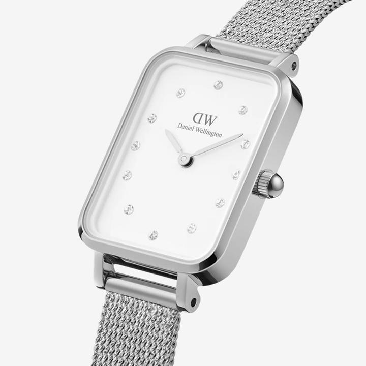 Image du produit Daniel Wellington Quadro Lumine Pressed Sterling (Montre analogique, 20 mm)