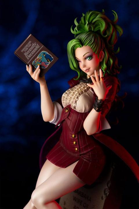 Actual product image Kotobukiya Beetlejuice "Beetlejuice - Red Tuxedo Limited Version" Bishoujo Statue