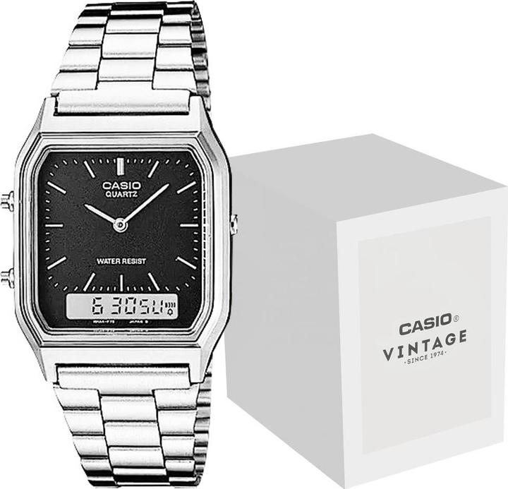 Image du produit Casio Vintage Aq-230a-1dmqyes (Montre numérique, Montre analogique, 27.80 mm)