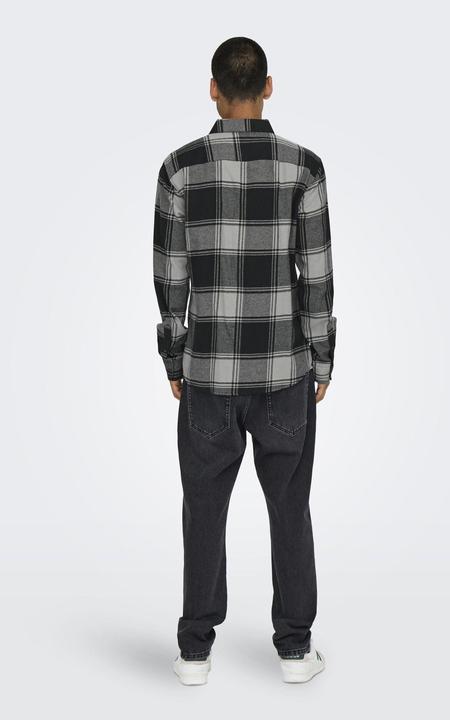 Produktbild Only & Sons Slim Fit Hemdkragen Hemd Hemd (XL)