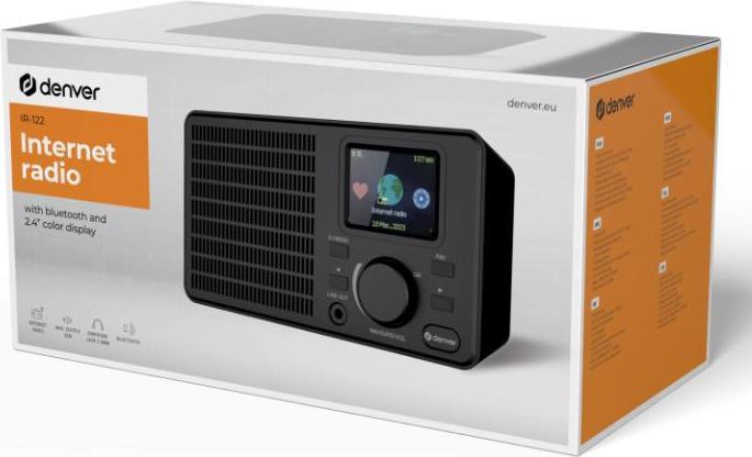 Actual product image Denver IR-122 (Web radio, Bluetooth, Wi-Fi)