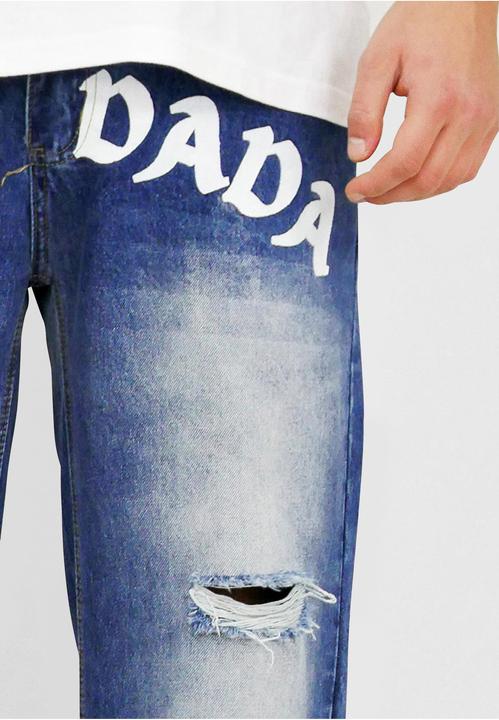 Produktbild Dada Supreme Front Logo Destroyed Loose Fit Jeans - 179927 (38)