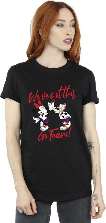 Immagine prodotto Disney Minnie Daisy We've Got This Maglietta Ampia Donna (S)