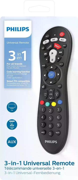 Actual product image Philips SRP3013 (Universal remote control, Infrared)
