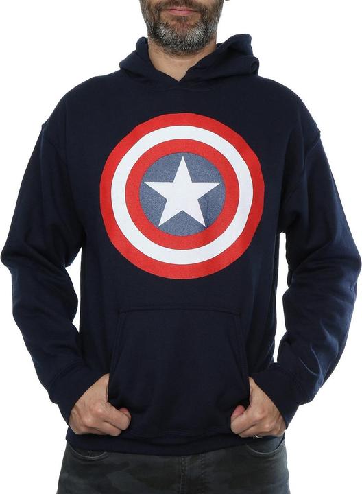 Produktbild Captain America Shield Kapuzenpullover (XL)