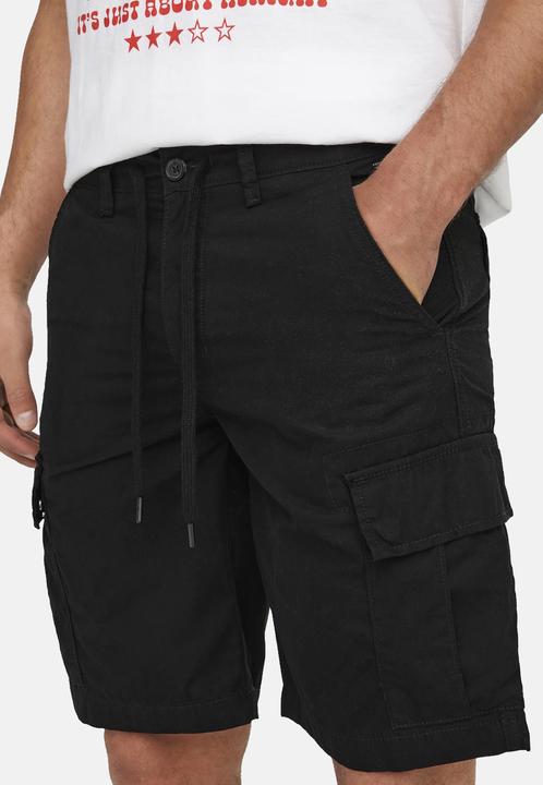 Produktbild Only & Sons Cargoshorts Loc kurze Hose mit vielen Taschen (S)