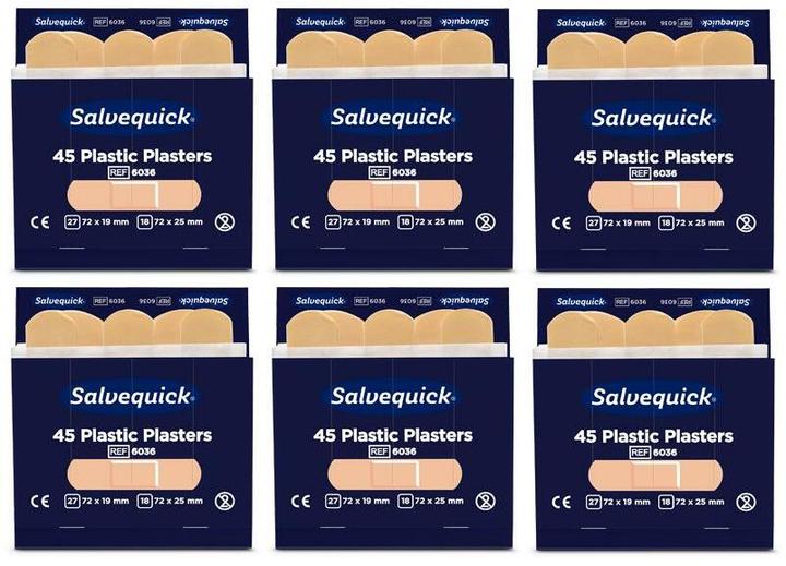 Produktbild Salvequick Pflaster-Nachfüllung (45 x)