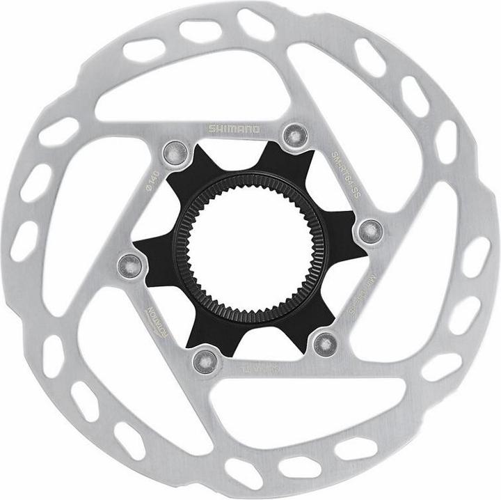 Actual product image Shimano Deore SM-RT64 160 mm CL brake disc (with STEPS magnet) (160 mm)