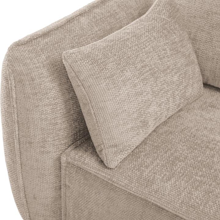 Actual product image Micadoni Right Corner Sofa With Bed Function And Box, "Kaelle", 4 Seats, 252x165x87Made in Europe (Corner sofa)
