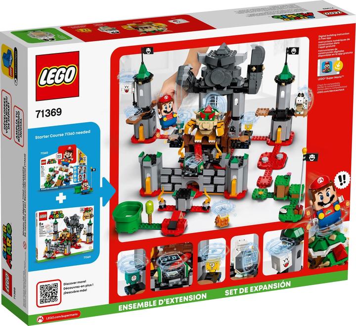 Immagine prodotto LEGO Set di estensione della fortezza di Bowsers (71369, LEGO Super Mario)