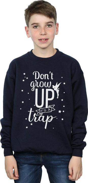 Actual product image Disney Boys Tinker Bell Don't Grow Up Sweatshirt (152, 158)