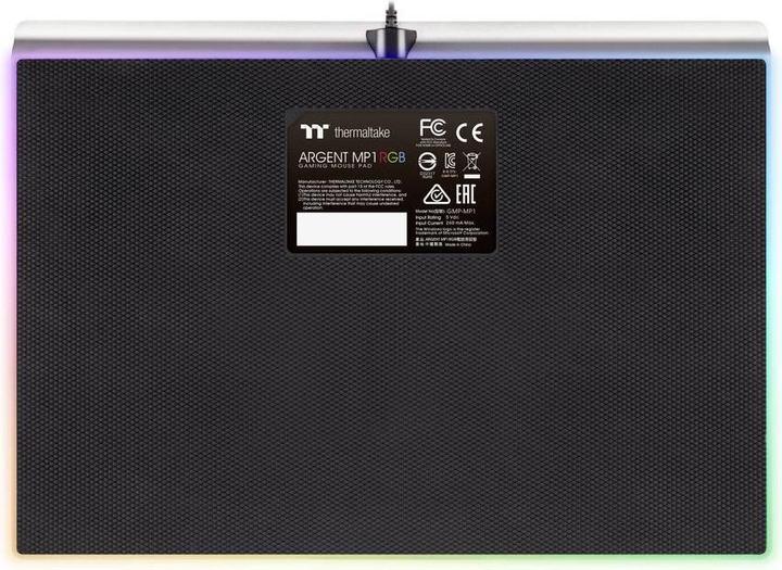 Actual product image Thermaltake ARGENT MP1 RGB Gaming Mouse Pad (M)
