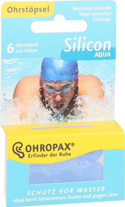 Ohropax Silicon Aqua (6 x)