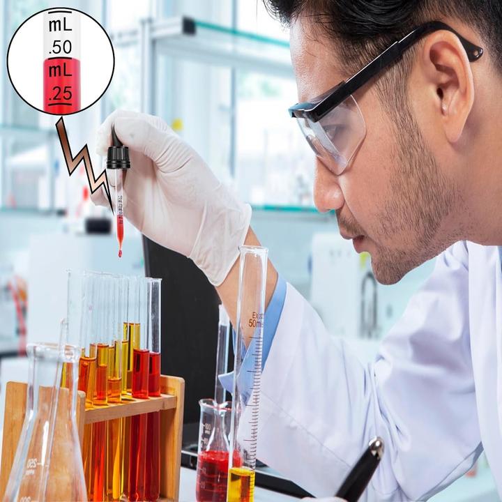 Produktbild Swissdetector 6 Tropfflaschen aus Braunglas