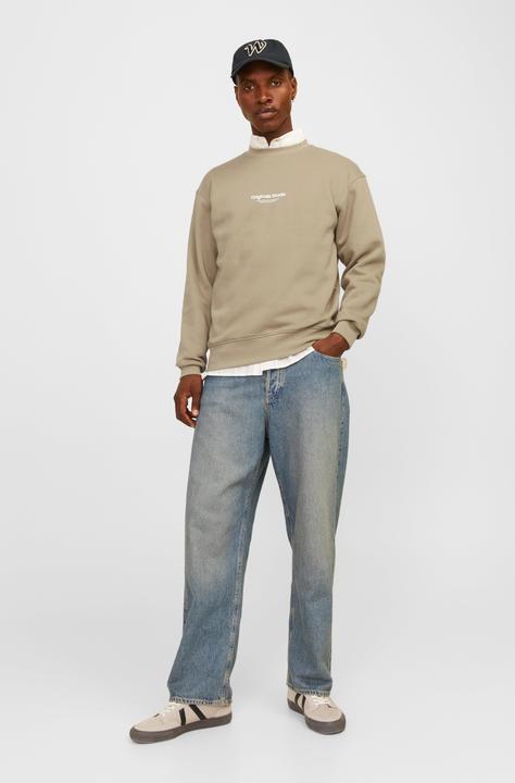 Actual product image Jack & Jones Printed sweatshirt with round neck Sweatshirt with round neck (S)