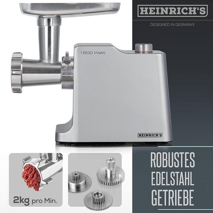 Produktbild Heinrich´s Fleischwolf & Wurstmaschine