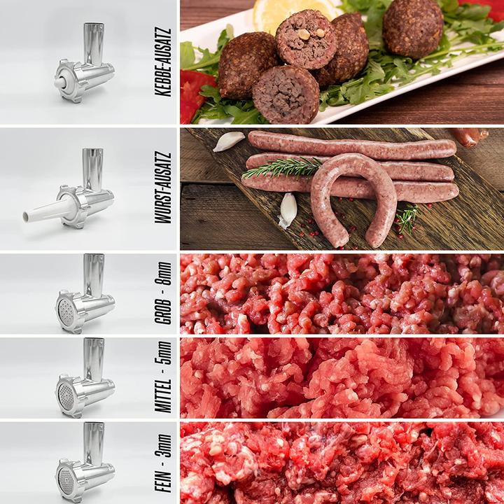 Produktbild Heinrich´s Fleischwolf & Wurstmaschine