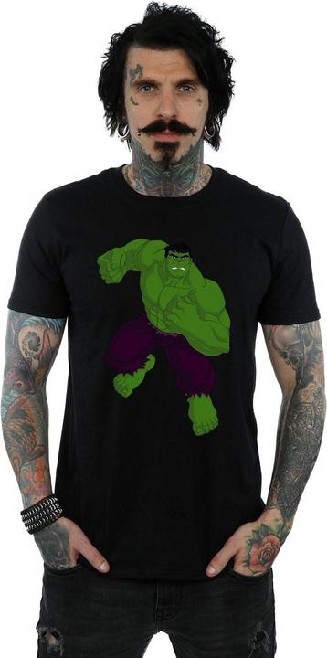 Image du produit - T-shirt HULK POSE - Homme (M)