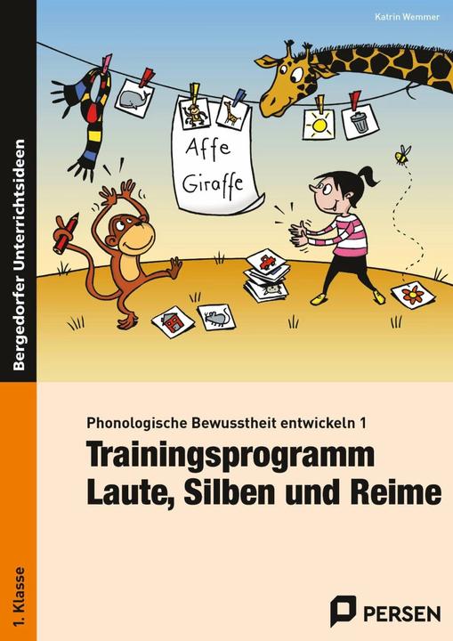 Produktbild Phonologische Bewusstheit entwickeln 1 (Deutsch, Katrin Wemmer, 2022)