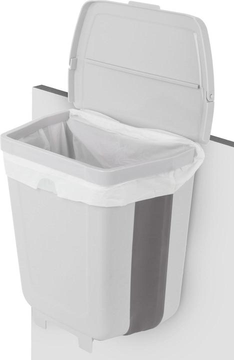 Image du produit Brunner Poubelle Pillar Foldaway 8 l, Gris (8 l)