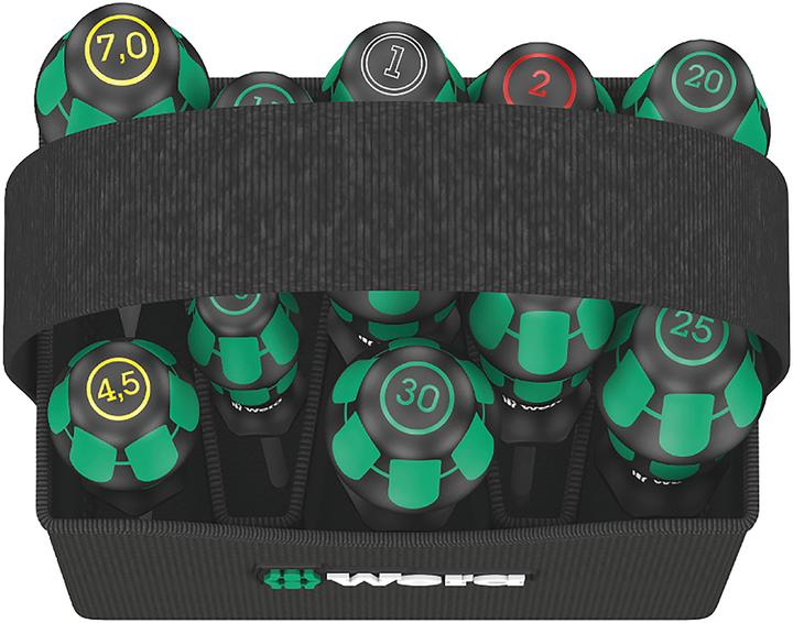 Produktbild Wera Kraftform 2go 300 (Phillipps-Kreuzschlitz (PH), Torx (TX), Pozidriv-Kreuzschlitz (PZ), Schlitzschrauben)