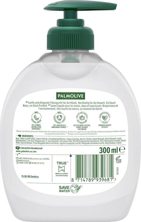 Palmolive Naturals Milk & Almond (Liquid soap, 300 ml)