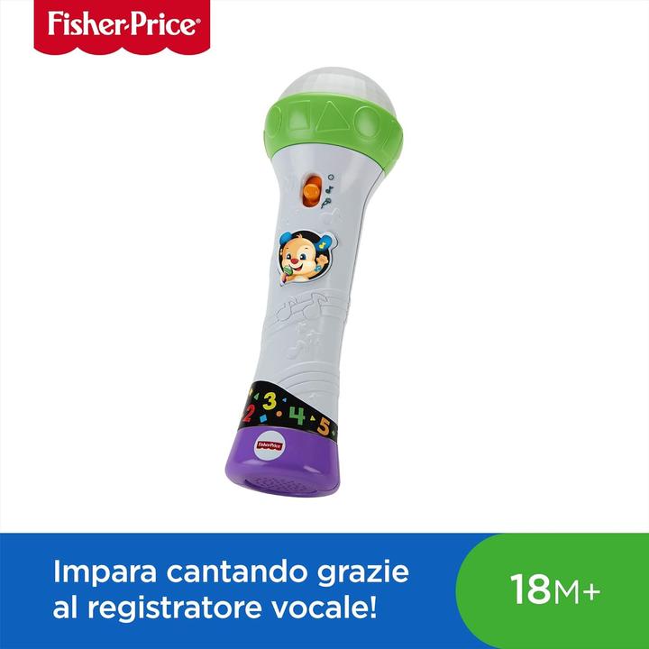 Image du produit Fisher-Price Laugh & Learn Rock & Record Microphone (Italien)