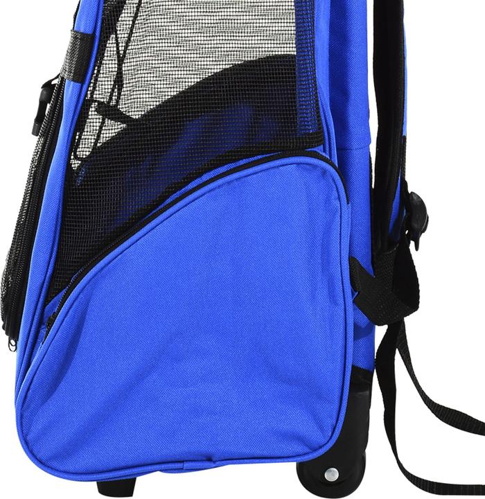 Image du produit PawHut Sac pour chien 2 en 1 utilisable comme trolley ou sac à dos (Chien, Respirant)