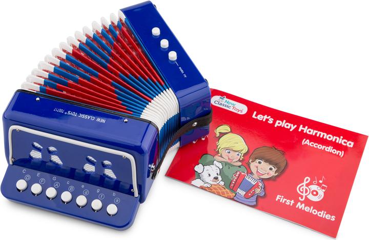 Actual product image New Classic Toys Accordion (German, French, Dutch, English)