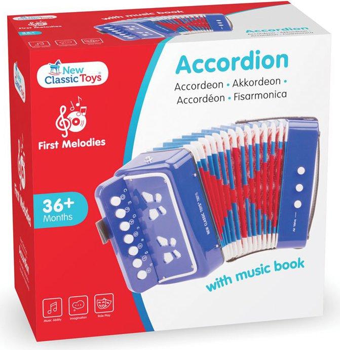 Actual product image New Classic Toys Accordion (German, French, Dutch, English)