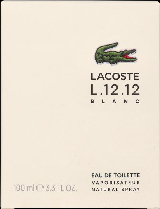 Immagine prodotto Lacoste L.12.12 Blanc (Eau de toilette, 100 ml)