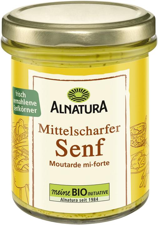 Produktbild Alnatura Bio Delikatess-Senf mittelsch.200g (200 g)