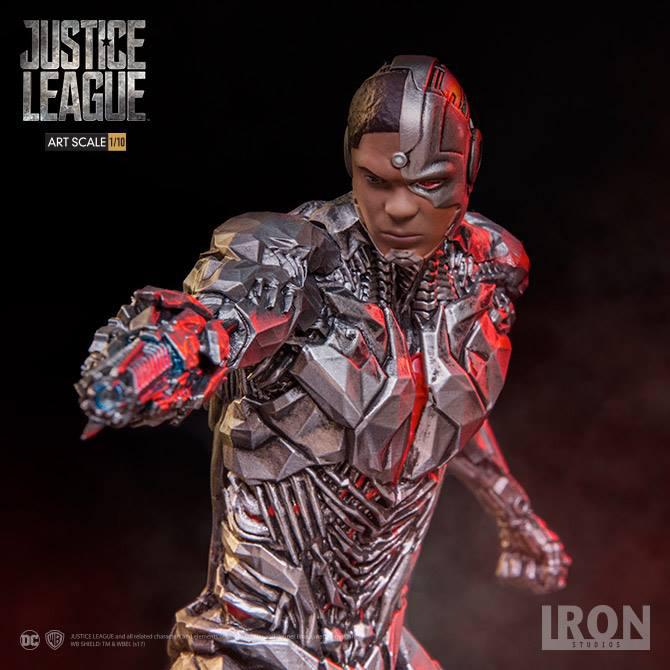 Image du produit Iron Studios Statue Justice League "Cyborg" 1/10