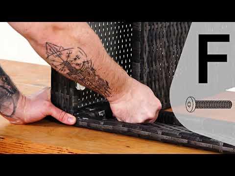 Produktbild tectake 2 Rattansessel