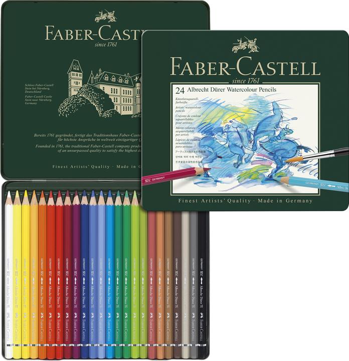 Produktbild Faber-Castell Aquarellstift Albrecht Dürer (Mehrfarbig, 24 x)