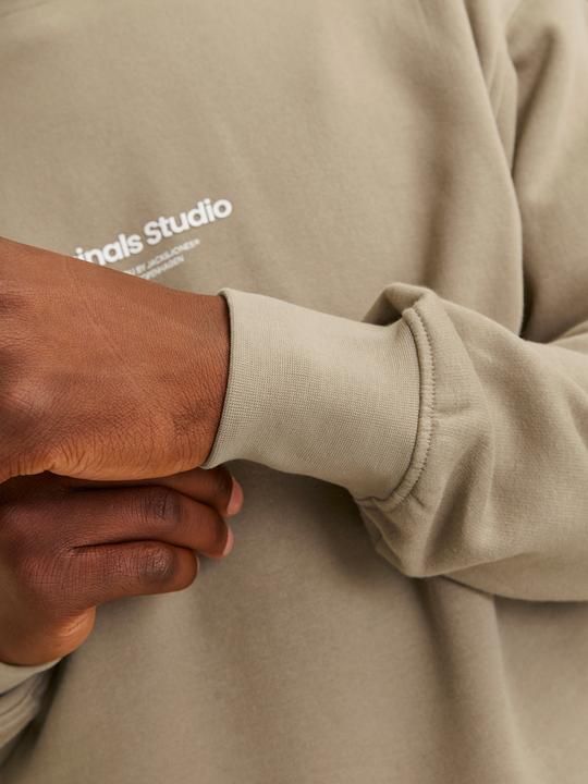 Actual product image Jack & Jones Printed sweatshirt with round neck Sweatshirt with round neck (S)