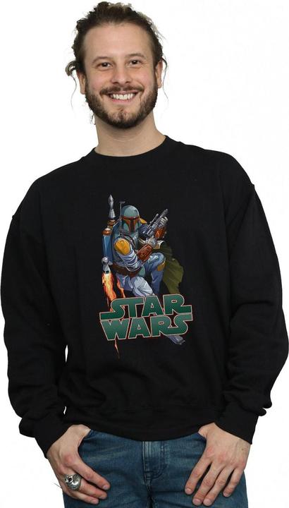 Image du produit Star Wars - Sweat BOBA FETT FIRED UP - Homme (S)
