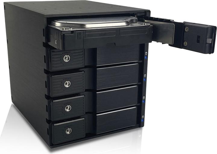 Fantec BP-SA3151-12G/6G SAS 12G + SATA 6G Backplane pour 5x 8,89cm 3,5 pouces HDD dans un 3x 13,335 cm (3.5")