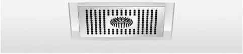 Actual product image Dornbracht Dornb rain shower for ceiling installation with light 300x240mm chr (12 l/min)