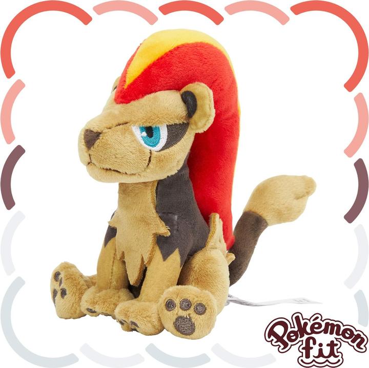 Image du produit Pokémon Pyroar (Female) Sitting Cuties Plush - 17 cm (19 cm)
