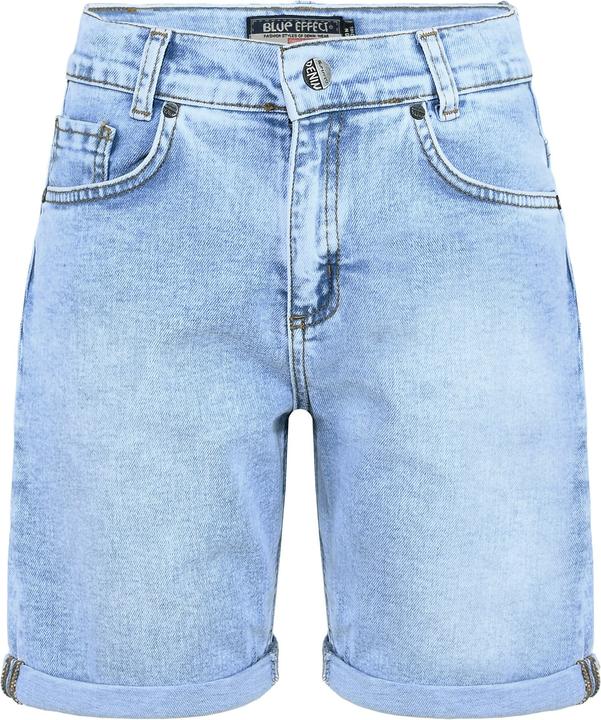 Actual product image Blue Effect Loose Fit Jeans Shorts (164)
