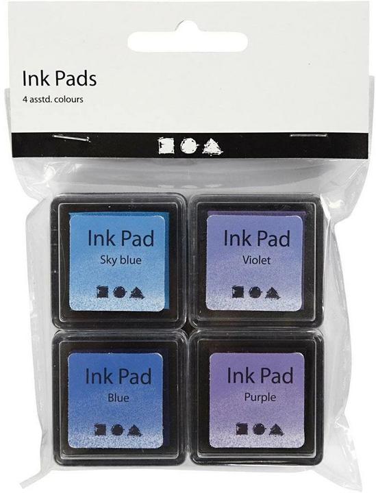 Image du produit Creativ Company Tampon encreur Ink Pad bleu, violet