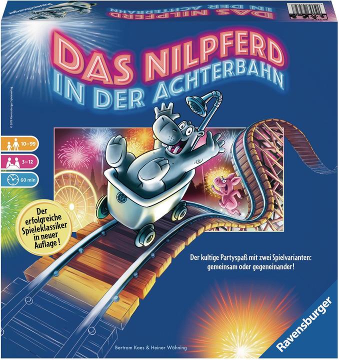 Immagine prodotto Ravensburger Gioco di salotto L'ippopotamo sulle montagne russe (Tedesco)
