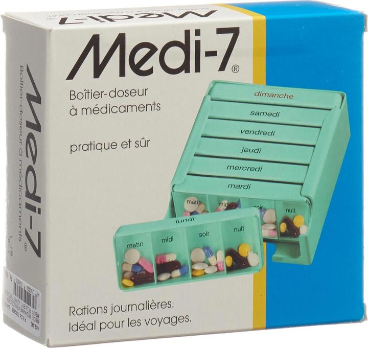 Actual product image Medi-7 Medicine dispenser