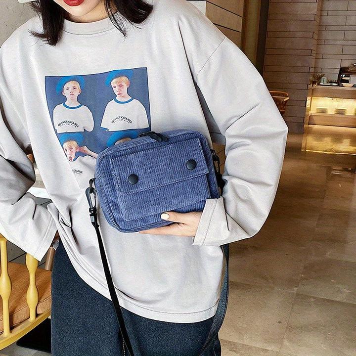 Immagine prodotto Only-Bags.Store Mini borsa crossbody, simpatica borsa a tracolla semplice e casual, versatile borsa portacellulare