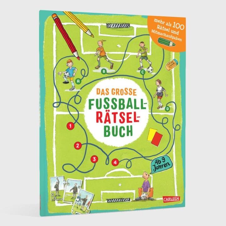 Immagine prodotto Das grosse Fussball-Rätselbuch (Tedesco, Cordula Spina, Christiane Hahn, 2024)