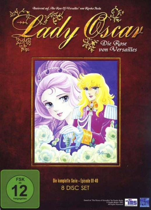Actual product image Lady Oscar The Rose of Versailles The Complete Series (DVD, 1979, German)