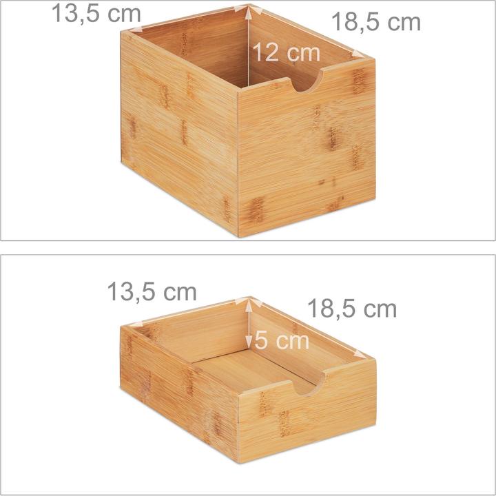 Produktbild Relaxdays Schubladenbox