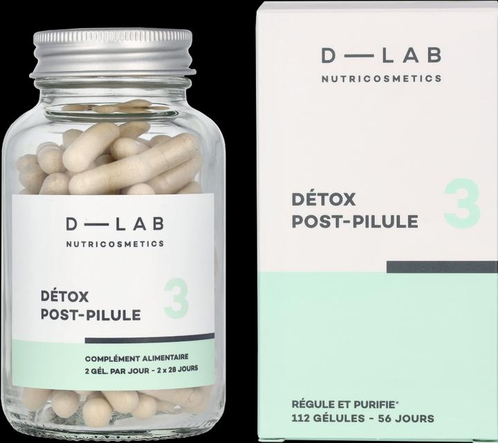 Produktbild D-Lab Nutricosmetics Detox Post (Sonnencreme, SPF 50+, 112 ml)